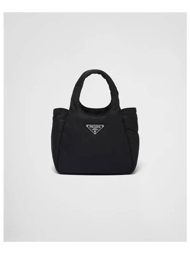 Small Padded Re-Nylon Tote Bag Nero - PRADA - BALAAN 2