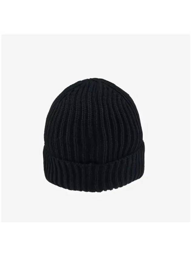 Extra Fine Merino Wool Goggle Beanie Navy - CP COMPANY - BALAAN 6