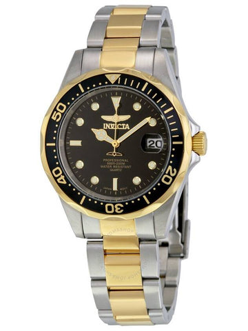 Invicta Pro Diver Black Dial Two-tone Men's Watch 8934 - INVICTA - BALAAN 1