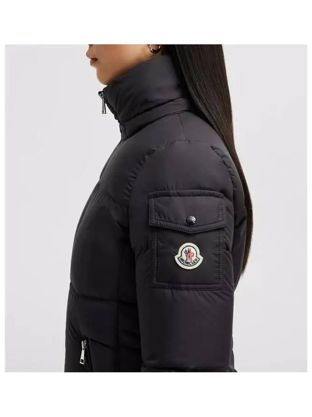 Purmine Fourmines short down padding black - MONCLER - BALAAN 4