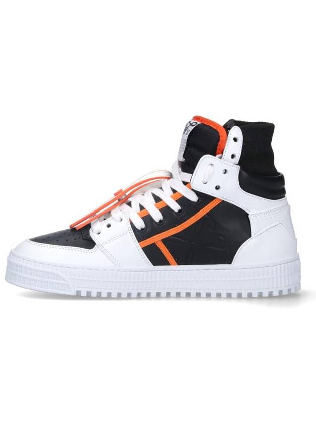 3 0 Off Court Low Top Sneakers Black White - OFF WHITE - BALAAN 4