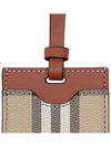 Check Luggage Tag Beige - BURBERRY - BALAAN 5