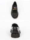 Fringes Triomphe Chain Margaret Chunky Loafer Black - CELINE - BALAAN 4