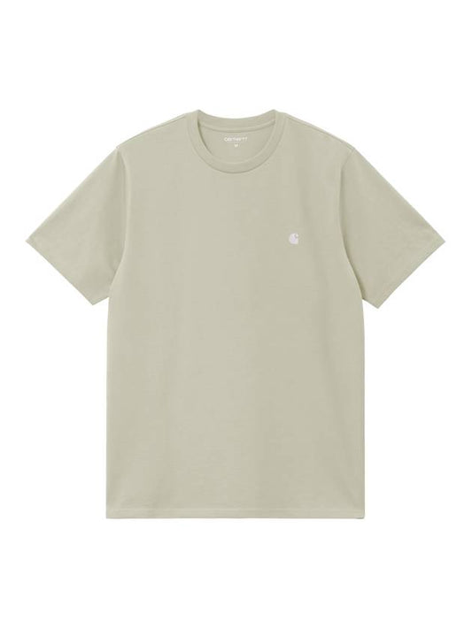 Madison Short Sleeve T-Shirt Beryl White - CARHARTT WIP - BALAAN 1