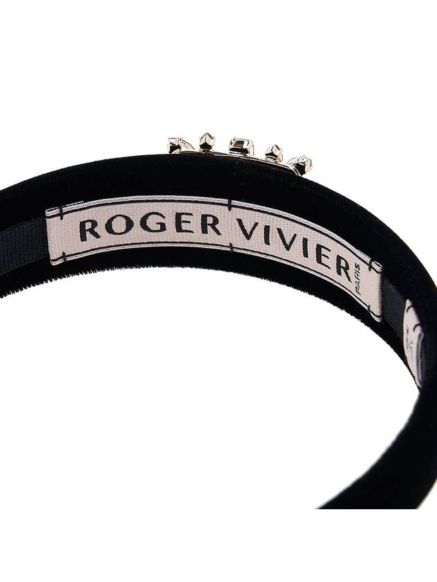 Women's Broche Vivier Hairband REWAC140100 CFE B999 - ROGER VIVIER - BALAAN.