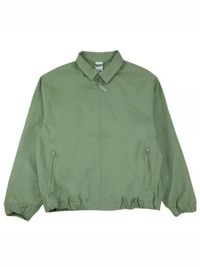 SB Woven Twill Premium Skate Zip Up Jacket Green - NIKE - BALAAN 2