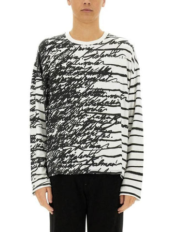 Balmain "Love Letter" T-Shirt - BALMAIN - BALAAN 1