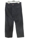 Men's Corduroy Straight Pants Black - THOM BROWNE - BALAAN 4