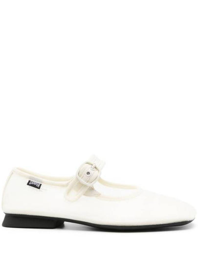 Casi Myra Mary Jane Flat Shoes White - CAMPER - BALAAN 2