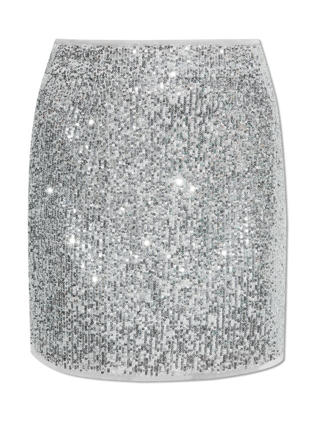 Zadig & Voltaire Sequin Skirt ‘Justi’, Women's, Silver - ZADIG & VOLTAIRE - BALAAN 1