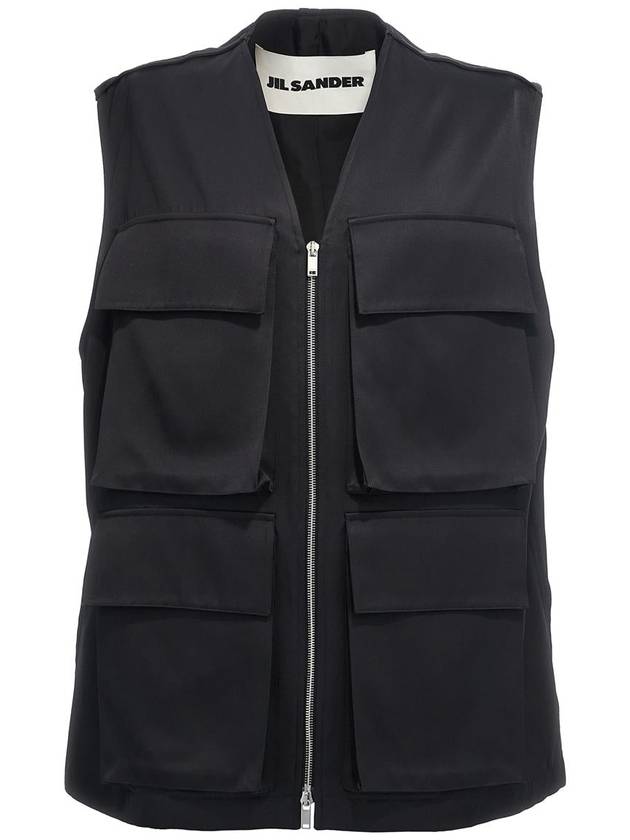 Jil Sander '14' Vest - JIL SANDER - BALAAN 1