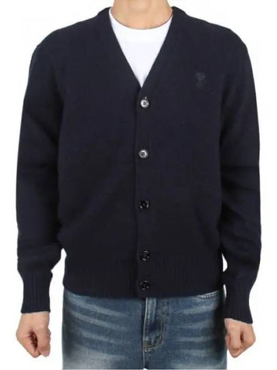 Sweater HKC1570054011 NAVY BLUE - AMI - BALAAN 2