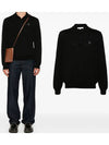 Maison Kitsune Bold Fox Head Patch Men s Wool Polo Knit MM00211 P199 - POLO RALPH LAUREN - BALAAN 1