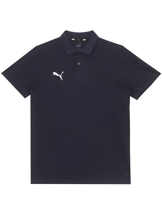 Team goal casual polo short sleeve 65860506 Navy R - PUMA - BALAAN 1