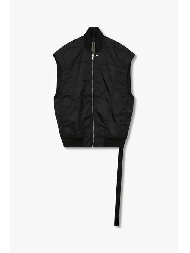 WOMEN DRKSHDW Jumbo Zip Up Flight Vest Black - RICK OWENS - BALAAN 1