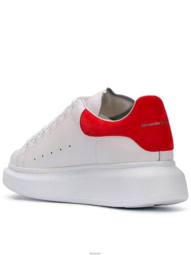 Oversized Low Top Sneakers White - ALEXANDER MCQUEEN - BALAAN 5