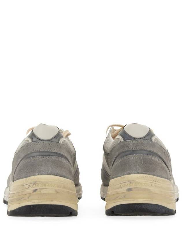 Dad-Star Low Top Sneakers Grey Silver White - GOLDEN GOOSE - BALAAN 4