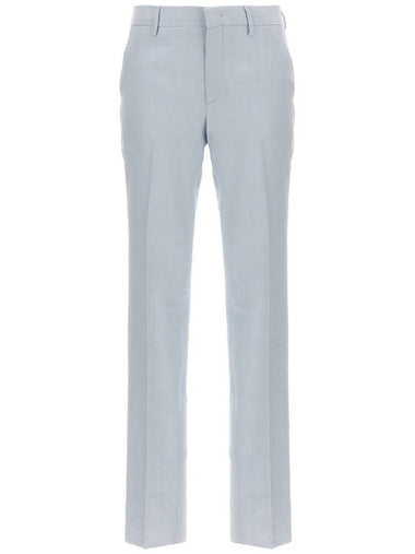 Tagliatore Linen Blend Trousers - TAGLIATORE - BALAAN 1