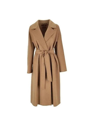 Max Mara STUDIO CLES Wool Blend Belted Coat 024 - MAX MARA - BALAAN 1