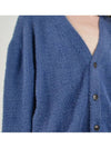 Chancesnoy Boucle Ancora Cardigan Blue - CHANCE'S NOI - BALAAN 9