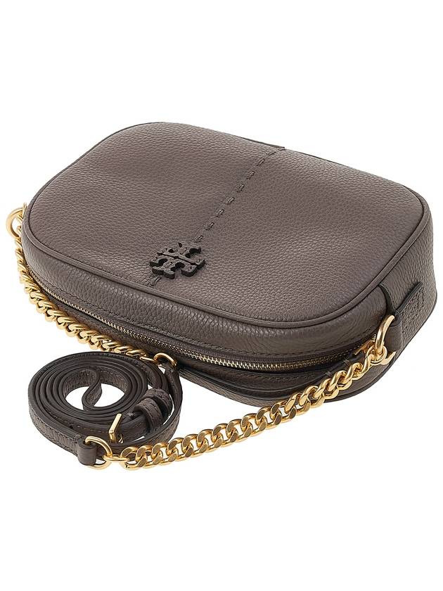 McGraw Logo Camera Shoulder Bag Turtledove - TORY BURCH - BALAAN 5