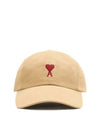 De Coeur Logo Ball Cap Sand - AMI - BALAAN 2