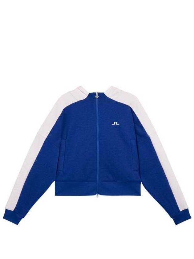 Amelia Zip-Up Hoodie Blue - J.LINDEBERG - BALAAN 2