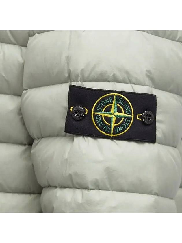 Room Woven Chambers Recycled Nylon Down Padding Grey - STONE ISLAND - BALAAN 5