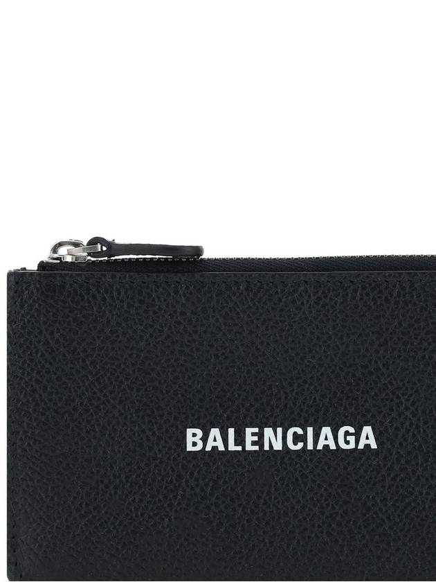 Cash Large Long Coin Card Wallet Black - BALENCIAGA - BALAAN 4