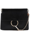 Faye Suede Chain Mini Shoulder Bag Black - CHLOE - BALAAN 3