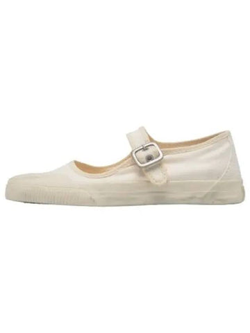 mary jane flats off white shoes - RE/DONE - BALAAN 1