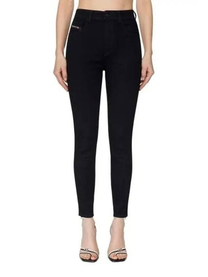 Women's 1984 Slandy Super Skinny Jeans Black - DIESEL - BALAAN 2