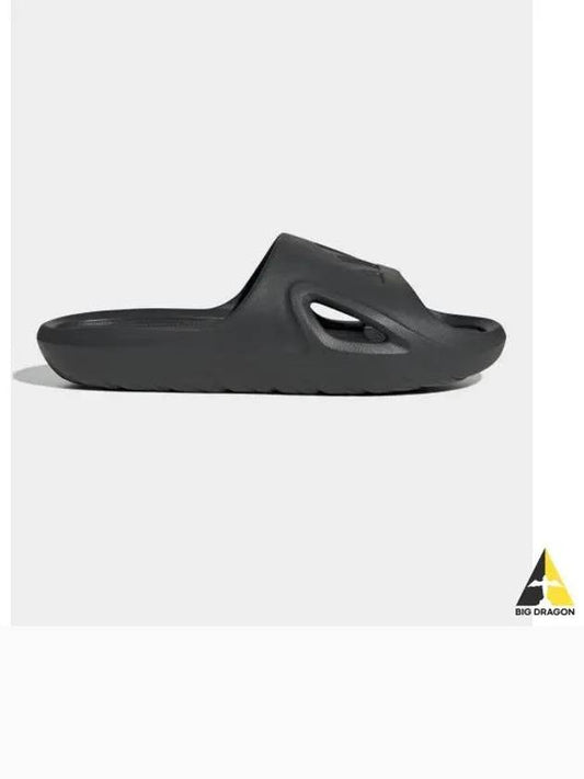 Adicane Logo Slippers Black - ADIDAS - BALAAN 2