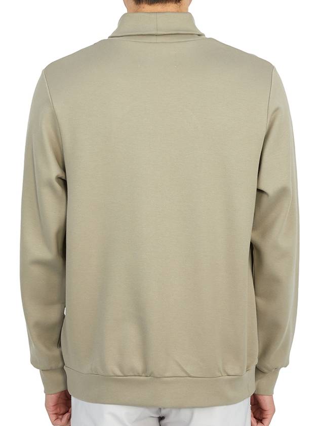 mock neck long sleeve t-shirt beige - HORN GARMENT - BALAAN 5