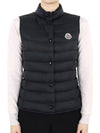 Kids LIANE Down Lightweight Padded Vest Black 1A00085 595FE 999 12 14A Adults can be worn - MONCLER - BALAAN 2