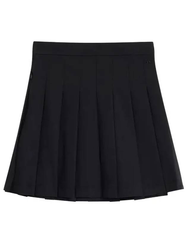 Women's Adina Golf Skirt Skirt Black - J.LINDEBERG - BALAAN 3