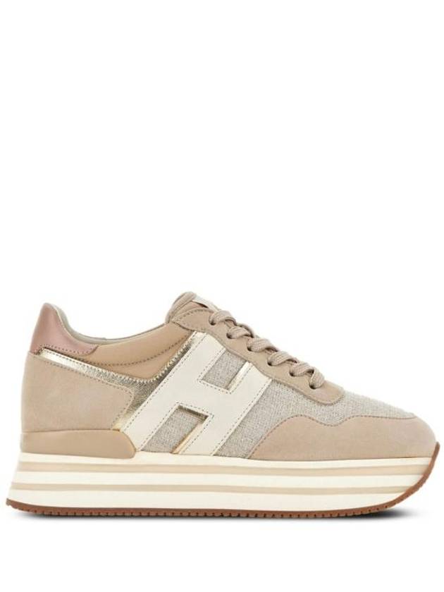 Women's H483 Low Top Sneakers Beige - HOGAN - BALAAN 1