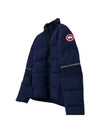 Highbridge Quilting Down Short Padding Jacket Atlantic Navy - CANADA GOOSE - BALAAN 3