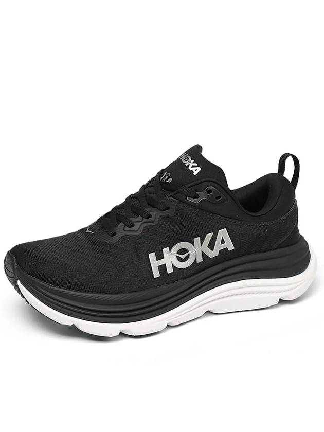 Hoka Men's Running Shoes Gaviota 5 Black BWHT 1134234 BWHT - HOKA ONE ONE - BALAAN 3