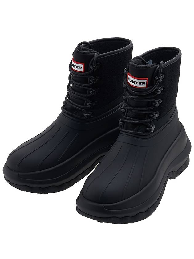 Utilitarian Ankle Boots Black - KENZO - BALAAN 3