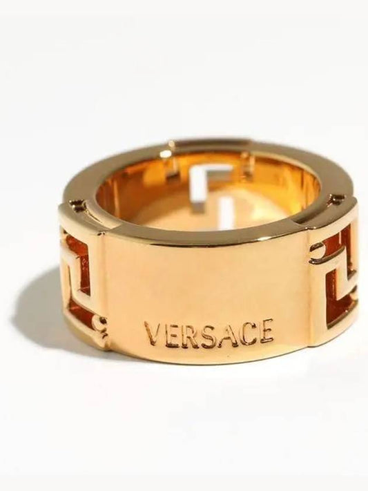 Greca Pattern Ring Gold - VERSACE - BALAAN 2