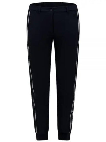 Women's Brushed Pants Navy - J.LINDEBERG - BALAAN 1