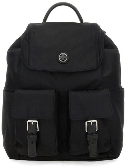 Virginia Flap Nylon Backpack Black - TORY BURCH - BALAAN 2