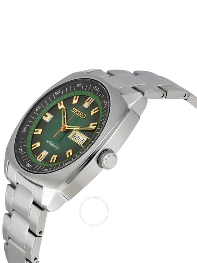 Seiko Recraft Automatic Green Dial Stainless Steel Men's Watch SNKM97 - SEIKO - BALAAN 2