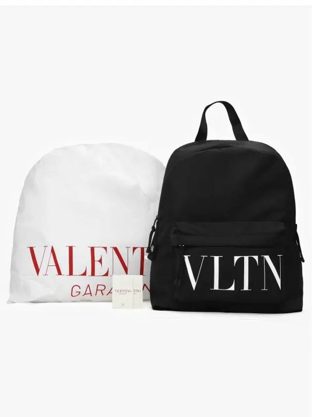 Nylon VLTN Backpack Black - VALENTINO - BALAAN 4