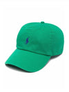 Embroidered Pony Logo Ball Cap Grass Green - POLO RALPH LAUREN - BALAAN 2