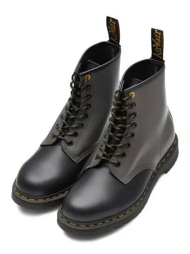 Dr Martens 1460 8 holes smooth gray 27538001 - DR. MARTENS - BALAAN 1