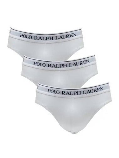 Low Rise Briefs 3 Pack White - POLO RALPH LAUREN - BALAAN 1