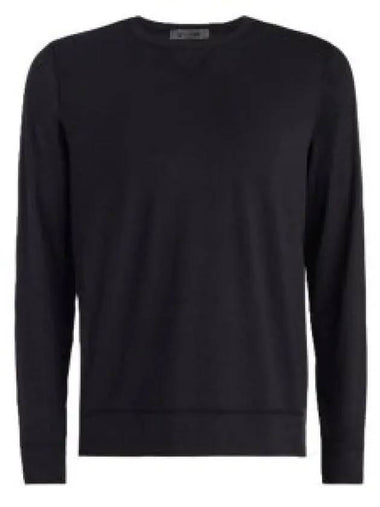 G FORE 24 LUXE CREWNECK MID LAYER GMM000007 ONYX Men s Lux Crew Neck 1241540 - G/FORE - BALAAN 1