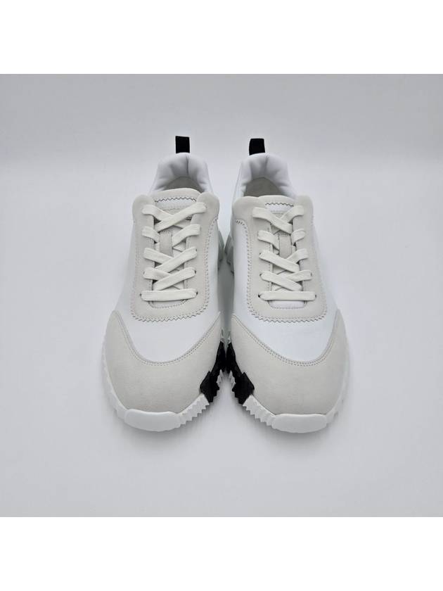 Bouncing Low Top Sneakers White - HERMES - BALAAN 4